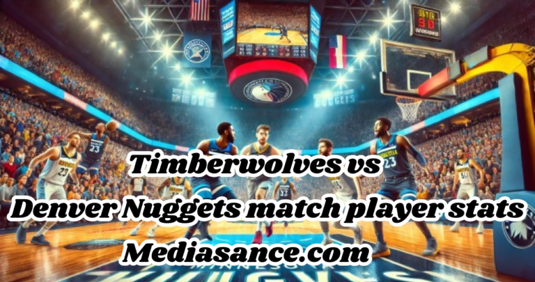 timberwolves vs denver nuggets match player stats