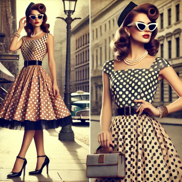 Retro Revival Dress to Impress with Vintage Fashion